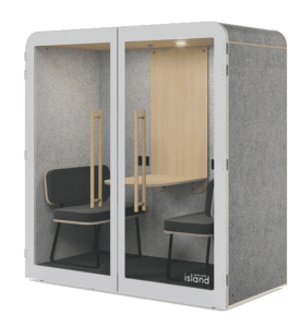 Quietbooth DUO_transparent
